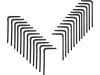 Maschio Kreiseleggenzinken "Quick Fit" Set mit 24 St. links/rechts 320 x 15 mm für Schnellwechselsystem Kreiselegge DM Rapido, M36100227R/M36100228R