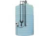 DURAplas® Lagertank "Securi" 12.000 l für Flüssigdünger und Flüssigkeiten bis zu einer Dichte von 1,4 kg/l, Ø x H 2.500 x 3.500 mm, doppelwandig, DPR12000