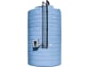 DURAplas® Lagertank "Securi" 25.000 l für AdBlue®, Ø x H 3.000 x 5.100 mm, doppelwandig, DPR25000-ADB2P