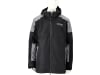 Fendt Outdoorjacke "Profi 2-in-1" für Herren schwarz; blassgrau, reflektierendes Fendt Profi-Logo auf Brust und Rücken