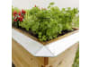 bellissa Eckteil zu Schneckenblech für Hochbeete   21 x 3,3 cm  4 St. Packung