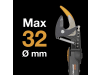 Fiskars PowerGear Schneidgiraffe UPX82   