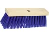 DeLaval Ersatzbesen 30 cm, Borstenbesatz PVC, blau, für Holzstiele mit 28 – 34 mm Durchmesser