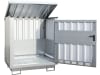 BAUER® SÜDLOHN Gefahrstoffdepot "GD-E 2" für zwei 200 Liter-Fässer, mit Gitterrost, 4495-31-0000-7