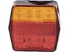 LED-Schlussleuchte "Rom IV" links/rechts, 12 V, 6-eckig, Schluss-, Brems-, Blink-, Standlicht, Anschluss 4-polig, S1