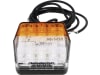 LED-Blink-Positionsleuchte "ROM IV" 6-eckig, offene Kabelenden (open end), , 12 V, E9 16376