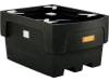 Cemo IBC-Auffangwanne "IBC" 1.100 l, B x H x T: 162 x 85 x 117 cm, PE (Polyethylen), mit Abfüllvorsatz, 10939