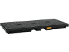 Cemo Auffangwanne "270/8" 270 l, B x H x T: 248 x 18 x 128 cm, mit PE-Rost, 11275