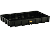 Cemo Auffangwanne "120 HD" 120 l, B x H x T: 120 x 16,5 x 80 cm, HDPE (High Density Polyethylen), ohne Rost, mit Zulassung, 10710