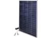 KERBL Solarmodul 100 W 1.000 x 664 x 35 mm, für das Laden einer 12 V-Batterie, 70601