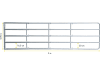 Patura Weidetor "Compact" 1,25 – 3,00 m x 0,90 m, 3-fach verstellbar, 371040