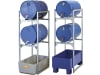 Cemo Regal "120" 82 x 131 x 45 cm, 2 x Fassauflage, Wanne