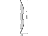 NIAUX 200 Eggenscheibe 645 x 6 mm, LK 155 mm, gewölbt, gezahnt, für Lemken, 31-3744