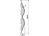NIAUX 200 Eggenscheibe 510 x 5 mm, LK 140 mm, gewölbt, gezahnt, für Väderstad, 31-1005