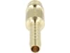 Druckluftstecker Ø 6 mm, NW 7,2 mm, Messing, mit Schlauchtülle