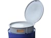 Cemo Trichter Ø 56 cm, Höhe 18 cm, mit Klappdeckel, für 200 l-Fass, GFK, 5348
