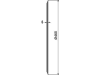 NIAUX 200 Sechscheibe 460 x 5 mm, LK 80 mm, gerade, gezahnt, für Kverneland, 31-346081