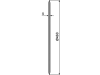 NIAUX 200 Sechscheibe 460 x 5 mm, LK 80 mm, gerade, glatt, für Kverneland, 31-346080