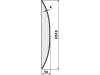 NIAUX 200 Eggenscheibe 510 x 4 mm, LK 110 mm, gewölbt, glatt, flacher Ansatz, für Pöttinger, 31-0583