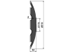 NIAUX 200 Eggenscheibe 510 x 4 mm, LK 80/110 mm, gewölbt, gezahnt, flacher Ansatz, für Agrisem, 31-0591