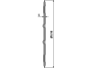 NIAUX 200 Sechscheibe 510 x 5 mm, LK 87 mm, gerade, gezahnt, für Rabe, 31-35014