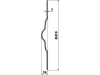 NIAUX 200 Säscheibe 410 x 5 mm, LK 104 mm, gerade, gezahnt, für Sämaschine Väderstad Rapid 300, 400, 600, 800 (Nr. 159937), 31-003774