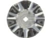 NIAUX 200 Eggenscheibe 560 x 5 mm, ZB Vierkant, 41 x 41 mm, gewölbt, gewellt, für universal, 31-456040