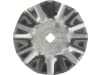 NIAUX 200 Eggenscheibe 560 x 5 mm, ZB Vierkant, 41 x 41 mm, gewellt, für universal, 31-456040