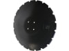 NIAUX 200 Eggenscheibe 460 x 4 mm, LK 120 mm, gewölbt, gezahnt, flacher Ansatz, 20 Zähne, für Amazone/BBG, 31-0586