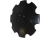 NIAUX 200 Eggenscheibe 510 x 5 mm, LK 105 mm, gewölbt, gezahnt, für Lemken, 31-0974