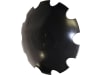 NIAUX 200 Eggenscheibe 610 x 5 mm, LK 110 mm, gewölbt, gezahnt, flacher Ansatz, für Agrisem, 31-0592