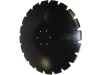 NIAUX 200 Eggenscheibe 510 x 6 mm, LK 100 mm, gewölbt, gezahnt, flacher Ansatz, für Kuhn, 31-1008