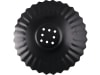 NIAUX 200 Eggenscheibe 560 x 5 mm, LK 80/110 mm, gewölbt, gewellt, gezahnt, für Agrisem, 31-1028