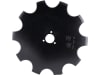 NIAUX 200 Sechscheibe 460 x 5 mm, LK 80 mm, gerade, gezahnt, für Kverneland, 31-346081