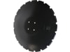 NIAUX 200 Eggenscheibe 510 x 5 mm, LK 98 mm, gewölbt, gezahnt, für Grégoire Besson, Rabe, 31-0923