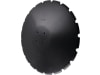 NIAUX 200 Eggenscheibe 560 x 6 mm, LK 98 mm, gewölbt, gezahnt, für Grégoire Besson, Rabe, 31-0924
