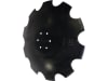 NIAUX 200 Eggenscheibe 510 x 5 mm, LK 98 mm, gewölbt, gezahnt, für Vogel & Noot, 31-0956