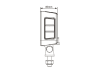 LED-Arbeitsscheinwerfer 6.600 lm 52 W, 9 – 36 V DC, 12 LEDs, quadratisch, 098 174 040