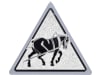 Fendt Markenemblem "Logo Fendt Dieselross" silver 90,5 x 79,2 mm, für Motorhaube Traktor, 930500022882