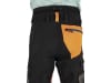 STIHL Schnittschutz-Bundhose "Advance X-Flex" schwarz; warnorange Schnittschutzklasse 1 (20 m/s)