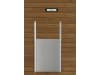 SmartCoop Türöffner mit Seilzug für vertikale Hühnerklappen aus Holz, Metall und Kunststoff, 70640