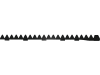 ESM Mähmesser 150 cm, gezahnt, hydraulischer Antrieb, Klingen 20 St. DIN 75 GEZ bzw. 5802 100 01, für Busatis 5840 002 02; 345 0930