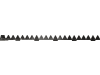 ESM Mähmesser 150 cm, gezahnt, mechanischer Antrieb, für Busatis 5840 004 01; 345 0490