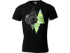 Fendt T-Shirt "Natural Line" für Kinder schwarz, Frontdruck mit Fendt-Motiv
