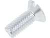 Posch® Senkkopfschraube DIN 963 M 6 x 16, Stahl, für Sägespalter Spaltfix, Tisch-Wipp-Kreissäge, Wippsäge mit Förderband, Brennholzsäge SmartCut 700, EasyCut 700, N190 1068