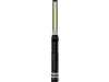KUNZER LED-Akku-Arbeitsleuchte 120 lm; 600 lm, Arbeits- und Kopflicht, um 180° schwenk- und drehbarer Kopf, schwarz; silver, PL-082