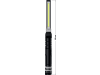KUNZER LED-Akku-Arbeitsleuchte 120 lm; 600 lm, Arbeits- und Kopflicht, um 180° schwenk- und drehbarer Kopf, schwarz; silver, PL-082