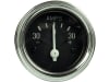Amperemeter beleuchtet, Anzeigebereich 0 bis 30 A, mit Chromring, für Ford New Holland
