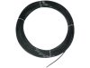 Polyamidrohr DIN 74324, schwarz, 8 x 1,00 mm, 100 m, Meterware, weichmacherhaltig, für Extrusion, wärmealterungsstabilisiert, lichtstabilisiert