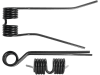 Kreiselheuerzinken rechts 375 x 113 x 9 mm für Pöttinger, PZ Zweegers, Vicon